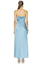 view 4 of 4 Joyceann Sweetheart Gown in Tropical Dusk