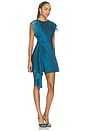 view 2 of 3 VESTIDO ZINA in Blue Cassius