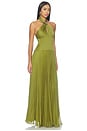 view 2 of 4 Alaina Butterfly Gown in Green Juniper