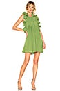 view 1 of 3 ROBE COURTE MIMI in Grass Green