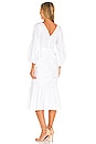 view 3 of 4 Malika Midi Dress in White