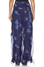 view 4 of 6 Bridgette Cargo Pant in Indigo Luminescent Lily