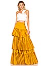 view 4 of 4 Mila Skirt in Turmeric