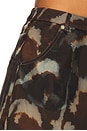 view 6 of 6 Kathy Mini Skirt in Aerial Terrain