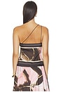 view 4 of 5 Lyra Scarf Tie Top in Gaudi`s Garden
