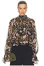 view 1 of 4 Kellen Chiffon Top in Metamorphosis