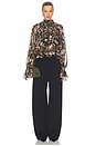 view 5 of 4 Kellen Chiffon Top in Metamorphosis