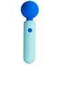 view 2 of 5 DEX COMPACT WAND VIBRATOR 바이브레이터 in Cerulean & Aqua