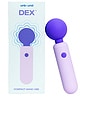view 1 of 6 Dex Compact Wand Vibrator in Violet & Opal
