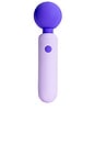 view 2 of 6 Dex Compact Wand Vibrator in Violet & Opal