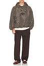 view 6 of 7 Check Smock Anorak in Beige Dark Brown