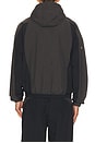view 4 of 6 Guarding Masked Track Jacket in Black Charcoal