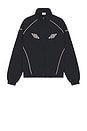 view 6 of 6 Eyes Track Jacket in Carbon Black