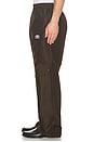view 5 of 5 Mini Check Double Knee Pants in Check Brown
