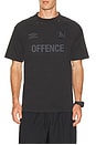 view 1 of 5 Offence Defence Tee in Washed Black
