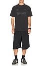 view 4 of 5 Offence Defence Tee in Washed Black