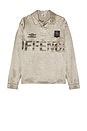 view 5 of 5 Satin Enfield Shirt in Silver Pearl
