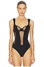view 2 of 5 Missy Bodysuit in Black