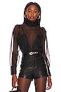view 1 of 5 BODY ETERNAL SOUL SILK ORGANZA in Black