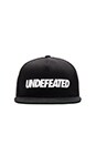 view 1 of 3 CASQUETTE DE BASEBALL UNDEFEATED in Black