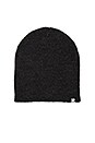 view 1 of 4 Knit Beanie in Black Heather