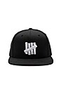 view 1 of 3 5 Strike Snapback in Black