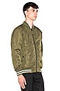 view 3 of 5 Vandal MA-1 Jacket in Olive Green