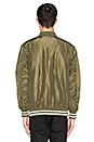 view 4 of 5 Vandal MA-1 Jacket in Olive Green