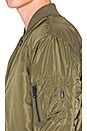 view 5 of 5 Vandal MA-1 Jacket in Olive Green