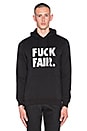 view 1 of 4 SWEAT À CAPUCHE FUCK FAIR in Black