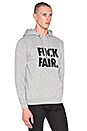view 2 of 4 Fuck Fair Hoodie in Grey Heather