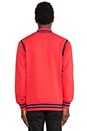 view 4 of 5 Strike Varsity Jacket in Red