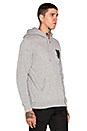 view 3 of 4 Strike Undefeated Zip Hoodie in Grey Heather