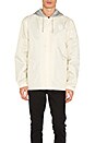 view 2 of 5 Hooded Coaches Jacket in Off White