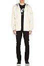 view 5 of 5 Hooded Coaches Jacket in Off White