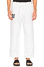 view 4 of 8 PANTALON X SHOYOROLL GI in White