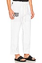 view 5 of 8 PANTALON X SHOYOROLL GI in White