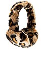 view 3 of 3 CACHE-OREILLES FAUX FUR LEOPARD PRINT EARMUFF in Leopard