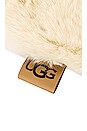 view 5 of 5 Euphoria Faux Fur Pillow in Bone