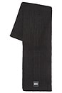 view 2 of 3 Chunky Rib Scarf in Black