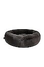 view 1 of 4 Euphoria Medium Round Pet Bed in Charcoal