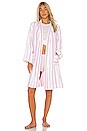 view 2 of 4 Lorie Terry Robe in California Aster Stripe