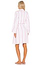 view 4 of 4 Lorie Terry Robe in California Aster Stripe