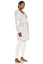 view 3 of 4 Miranda Robe in Grey & White Stars