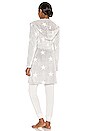 view 4 of 4 Miranda Robe in Grey & White Stars