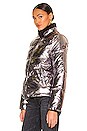 view 4 of 6 Izzie Puffer Jacket in Silver Metallic