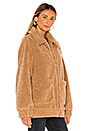 view 2 of 4 Jackeline Teddy Bear Jacket in Camel