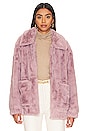 view 1 of 5 Kianna Faux Fur Jacket in Fawn