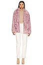 view 5 of 5 Kianna Faux Fur Jacket in Fawn