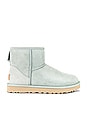 view 1 of 5 Classic Mini II Shearling Bootie in Sky Grey
